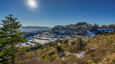 Ascros en hiver - Moyenne vallée du Var Ascros en hiver - Moyenne vallée du Var