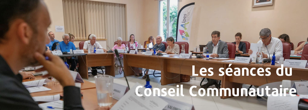 Conseil Communautaire Alpes d'Azur - juin 2023 Conseil Communautaire Alpes d'Azur - juin 2023