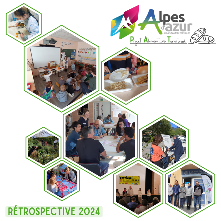 Une année 2024, riche en actions pour valoriser une alimentation plus durable sur le territoire Une année 2024, riche en actions pour valoriser une alimentation plus durable sur le territoire