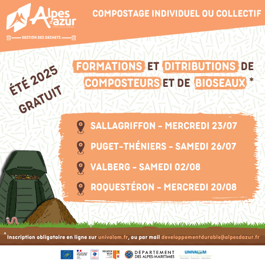 Formations au compostage : les dates de l'été 2025 Formations au compostage : les dates de l'été 2025